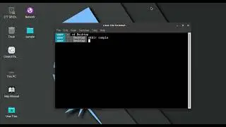 mkdir command in linux.