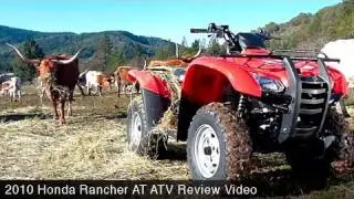 MotoUSA 2010 Honda Rancher AT ATV Review