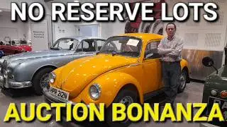 WILD No Reserve PRICES on CLASSIC CARS - Charterhouse Summer 25 Auction