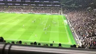 토트넘 Eriksen goal Vs Brighton, late late goal, fan view