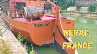 Nerac like small Venice. France.