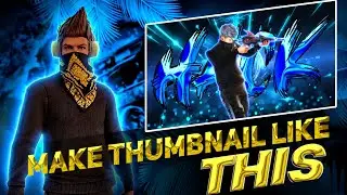 MAKE TRENDING GAMING THUMBNAIL LIKE THIS MAKE FREE FIRE MONTAGE THUMBNAIL IN PSCC #VIRAL🥵