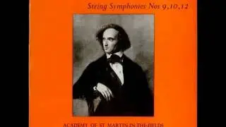 Mendelssohn String Symphony No 10 Marriner ASMF