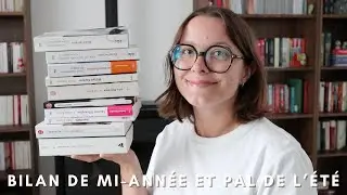 Bilan de mi-année et pile à lire de l'été 📚☀️