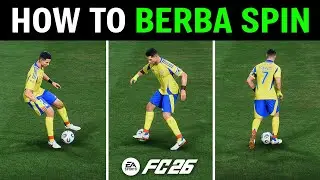 FC 26: How to Berba Spin | Berbatov Spin | Stop & Turn Left/Right