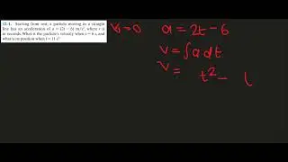 Dynamics RC Hibbeler Problem 12-1 in Arabic