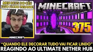 🚨 GREVTHAR CONHECEU O ULTIMATE NETHER HUB do @viniccius13 no MINECRAFT!