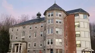 Kennebec Arsenal / State Insane Asylum abandoned building tour - Old Max 1908