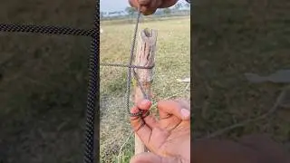 Simple Rope Knot Magic Trick 👍#shorts #knotting #lifehacks