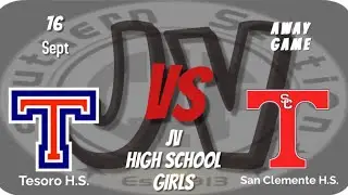 Tesoro Titans vs San Clemente Girls H.S. JV Volleyball League (9/16/2015)