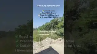 76 Kanal Land for Sale Near Amb Bus Stand | 6 Meter Road Front | Prime Investment
