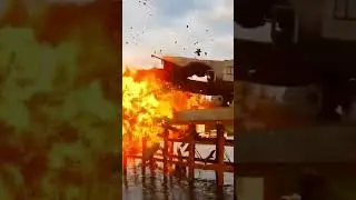Train vs Bomb 😱