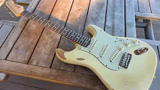 펜더 아메리칸 60 빈티지 리이슈 헤비 레릭 에이지드 화이트 FENDER AMERICAN 60 VINTAGE REISSUE HEAVY RELIC AGED WHITE#빈티지 #펜더