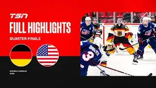 Germany vs. USA Quarterfinal | 2025 Women's World Hockey Championship