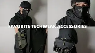 Мои 5 любимых аксессуаров Techwear