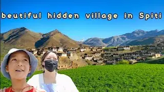 Beautyful  hidden village in Spiti 🏔️(Demul)||my lil brother is  vlogging🧛 ||local life 📷 || #spiti