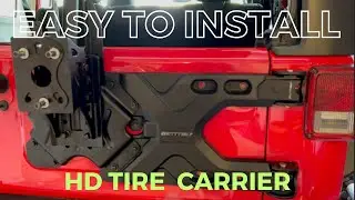 Держатель шин Smittybilt HD &mdash; простая установка #jeep #smittybilt