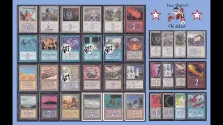 The Orb Round 3 X points 35 UW Skies VS UW Geddon Old School Magic the Gathering #mtg9394 #mtg