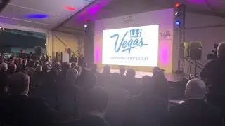 Las Vegas Convention Center District Expansion Groundbreaking Livestream At CES 2018 By LVCVA