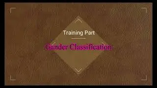 Gender Classification using CNN