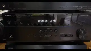 Ресивер Yamaha HTR-6065: &laquo;Внутренняя ошибка&raquo;, &laquo;Ошибка 4000&raquo;, &laquo;Нет информации о модели&raquo;. Полный ре...
