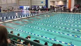 NYSPHSAA boys 50 free Championship Final 2019