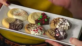 Chocolate Dipped Christie Cookies featuring Dave Barnes