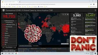 Coronavirus COVID-19 Global Live Tracking with Map