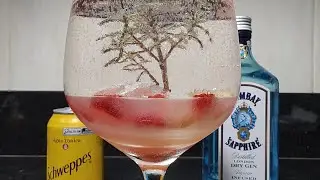 Gin T&ocirc;nica Especial -  Drink de Natal - Drink de Fim de Ano #drinknatal #bebidanatal #gin #drink