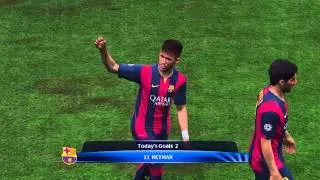 PES 2015 ● Uefa CL Final ● Juventus VS Barcelona H/L