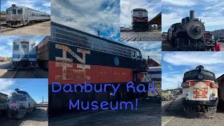 At the Danbury Rail Museum + Husking Bee Rail Excusrion 10/02/21