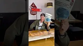 1 Meter Brauhaus Baguette Challenge live! 🔥 BigM - BigMeatsFood