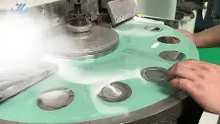 Gasket Plate Surface grinding machine precision parallelism&le;0.008mm#grinder #manufacturing #lapping
