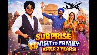 Surprise Visit to India After 2 Year / Punjabi Vlog #india #punjabi #surprise