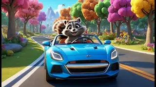 Ding Ding! Let&rsquo;s Take a Bumpy Ride | Exciting Vehicle Rhyme for Toddlers | Road Trip Song for Kids