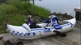 Sea Eagle 330 Kayaking-Fishing Assateague Island Sinepuxent Bay
