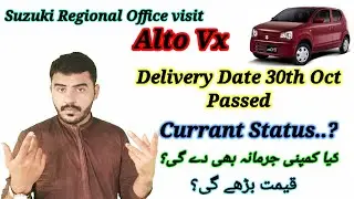 Alto Delivery Date Passed||Suzuki Regional Office Visit||Price Increase