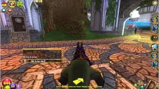 Wizard101 need help with crown button!