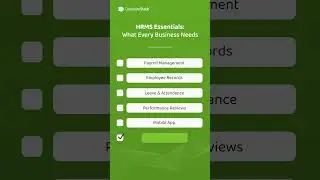 HRMS Checklist