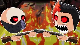 LA TROLLEADA MAS GRANDE DEL CANAL (IQ 5000) | Buckshot Roulette (Multiplayer)