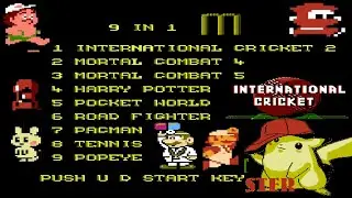 NES 9 in 1 Gameplay : 9 Classic Games in One Video!