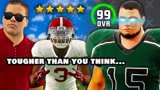 Can I survive College Football with 5 Star recruits only?
