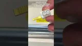 ⚡ Hager KF81D Connection Terminal &ndash; The Easy Fix for Oversized Earth Conductors! #electriciantools