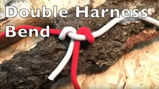 Double Harness Bend with Parallel Ends. Easy step by step instructions.