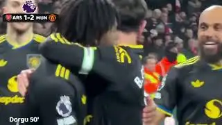 Manchester United vs Arsenal 3-2 || All Goals & Highlights || Premier League 2025/26 