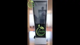 32-inch Digital Interactive Standee &ndash; Full Laminated Toughened Glass & Touch Screen