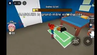 Je joue à roblox 
