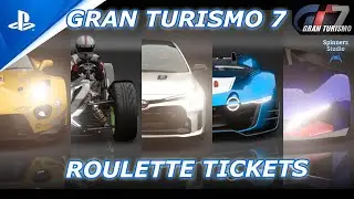 Gran Turismo Roulette Tickets | GT7 Roulette Tickets