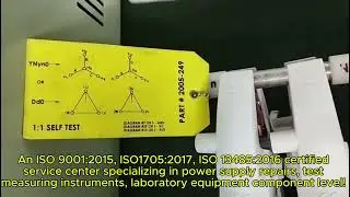 Expert Megger TAU3 True 3 Phase Transformer Repair & Calibration Dynamics Circuit (S) Pte. Ltd.