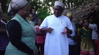 ZIARA YA WAZIRI MAHUNDI KUKAGUA MINARA YA MAWASILIANO PEMBA